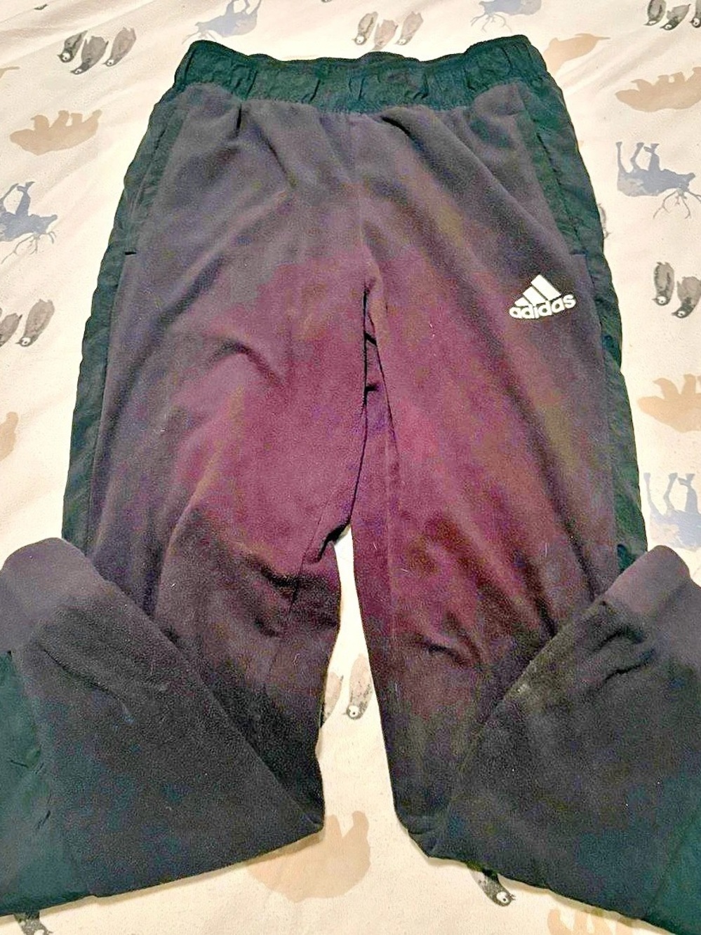adidas women’s Black Track Pants Size Medium Like New